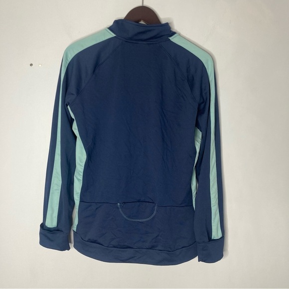 Alo Size XXL Women's Zip Up Track Jacket Blue - Picture 7 of 8